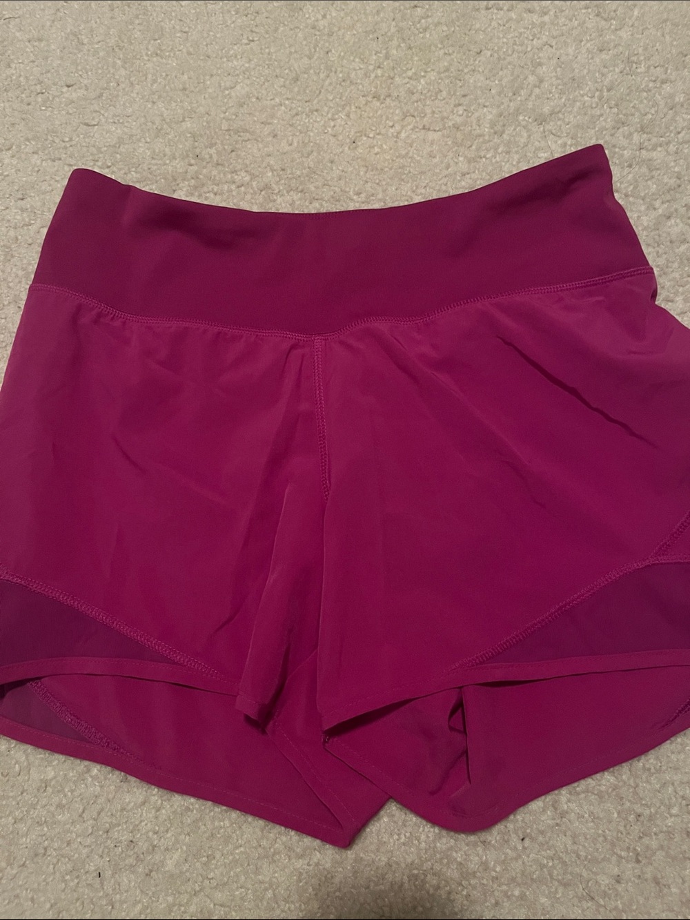 Old Navy Magenta Athletic Shorts